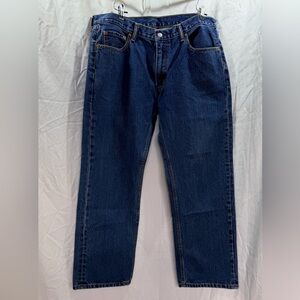 Levi's Men's Straight-Leg Dark Indigo Jeans